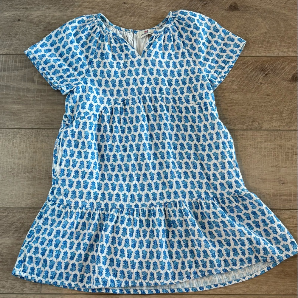 Vineyard Vines Girls Double Guaze Dress